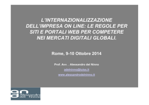 Slides del Ninno 10 ottobre 2014