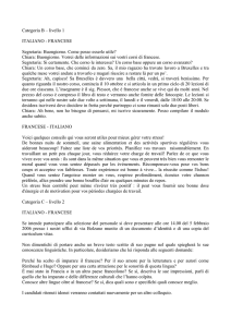 Categoria B – livello 1 - Provincia Autonoma di Trento