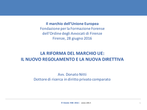 Avv. Nitti - slides - Fondazione Forense Firenze