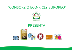 Brochure Presentazione Eco-Ricly