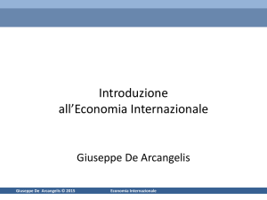 Introduzione all`Economia Internazionale