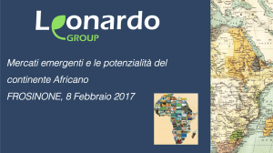 Mercati emergenti e le potenzialità del continente Africano