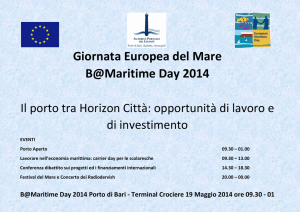 Giornata Europea del Mare B@Maritime Day 2014