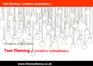 Tom Fleming / creative consultancy