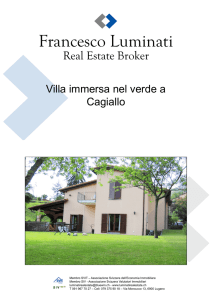 Brochure Cagiallo - Francesco Luminati