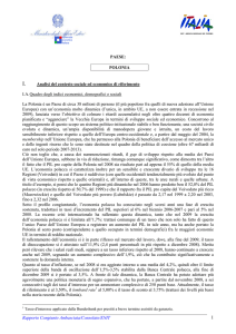 Rapporto Congiunto Ambasciata/Consolato/ENIT PAESE: POLONIA