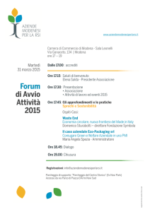 Forum avvio Associazione RSI Modena