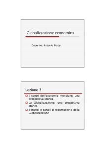 Globalizzazione economica