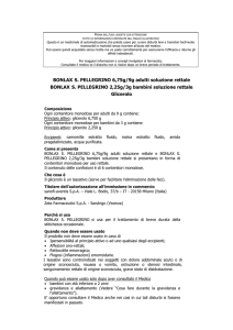 BONLAX S. PELLEGRINO 6,75g/9g adulti soluzione rettale