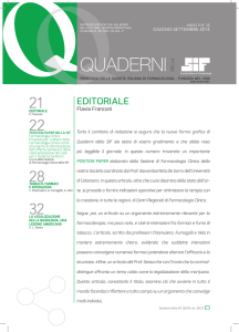 quaderni SIF 3 giugno.indd - Società Italiana di Farmacologia