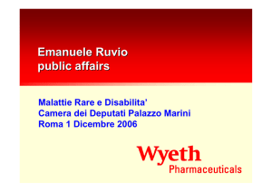 Wyeth - Dr. Ruvio