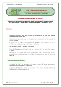 Versione PDF - Edicola Virtuale - Società Italiana di Farmacologia