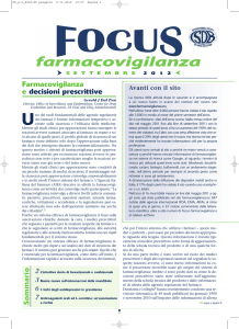 pdf format - Focus Farmacovigilanza