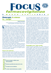 2 - Focus Farmacovigilanza