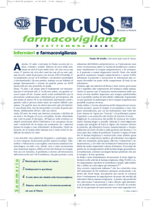 pdf format - Focus Farmacovigilanza
