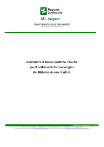 Indicazioni di buone pratiche cliniche per il trattamento