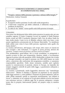 Terapia a misura della persona o persona a misura