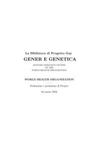 gender e genetica