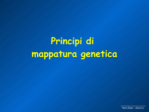 10. Principi di mappatura genetica