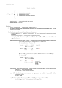 Malattie Genetiche: