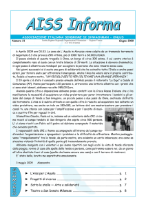 progetti di ricerca - Associazione Italiana Sindrome di Shwachman