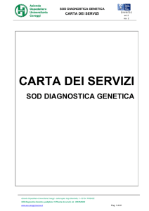 Carta dei Servizi