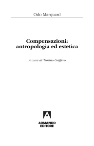Compensazioni: antropologia ed estetica