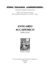 Scarica il file PDF - 757 kb - Pontificia Università Antonianum