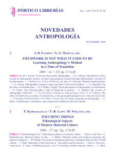 Portico Novedades - Antropologia_Noviembre 2009