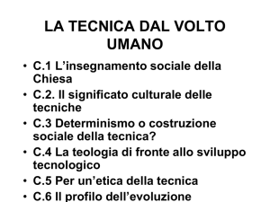 3. L`INSEGNAMENTO SOCIALE DELLA CHIESA