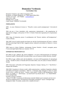 Domenico Verdoscia - Meters - Studi e Ricerche per il Sociale