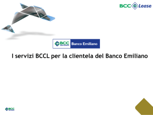 Diapositiva 1 - Banco Emiliano