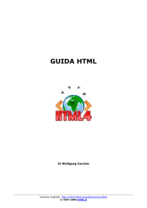 Guida HTML - Blog di Lorenzo Siciliano