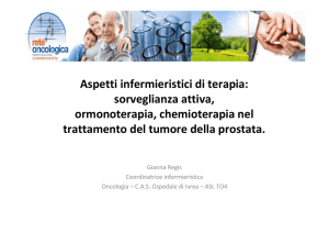 ruolo dell`infermiere - Rete Oncologica Piemonte