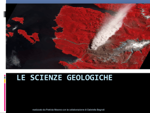 Diapositiva 1 - Dipartimento di Scienze della Terra