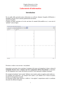 Laboratorio di informatica documento PDF