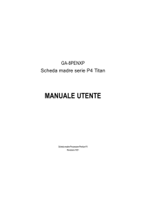 manuale utente