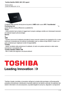 Toshiba Satellite C660D