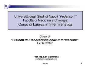 Modulo 1 - Concetti base delle TIC - Sistemi di Elaborazione delle