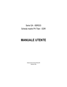 manuale utente