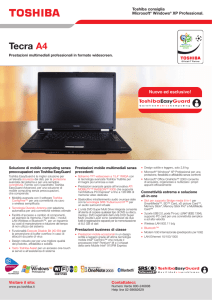 Tecra A4 - Toshiba