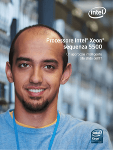 sequenza 5500 Processore Intel® Xeon