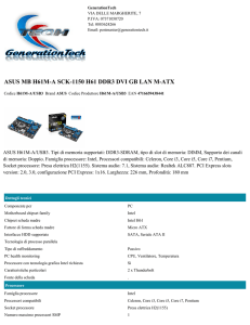 ASUS MB H61M-A SCK-1150 H61 DDR3 DVI GB LAN M-ATX