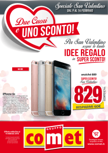 super sconto! - Volantino Comet