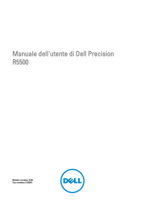 Manuale dell`utente di Dell Precision R5500