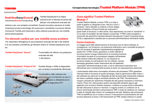 Consapevolezza tecnologica:Trusted Platform Module