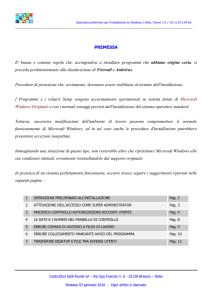 PREMESSA E` buona e comune regola che, accin