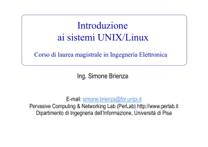 Introduzione ai sistemi UNIX/Linux