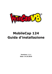 MobileCap 124 Guida d`installazione