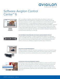 Software Avigilon Control Center™ 6